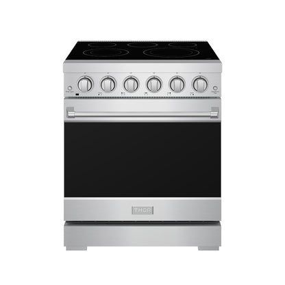 Gordon Ramsay by THOR Kitchen 30" Professional Electric Range in Stainless Steel, RSE30P