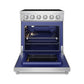 Gordon Ramsay by THOR Kitchen 30" Professional Electric Range in Stainless Steel, RSE30P