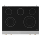Gordon Ramsay by THOR Kitchen 36" 6.0 cu. ft. Professional Electric Range with Tilt Panel Touch Control, Self-Clean and Air Fry in Stainless Steel with Bronze Accents, RSE36-BRZ