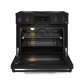 Gordon Ramsay by THOR Kitchen 36" 6.0 cu. ft. Professional Electric Range with Tilt Panel Touch Control, Self-Clean and Air Fry in Matte Black, RSE36B