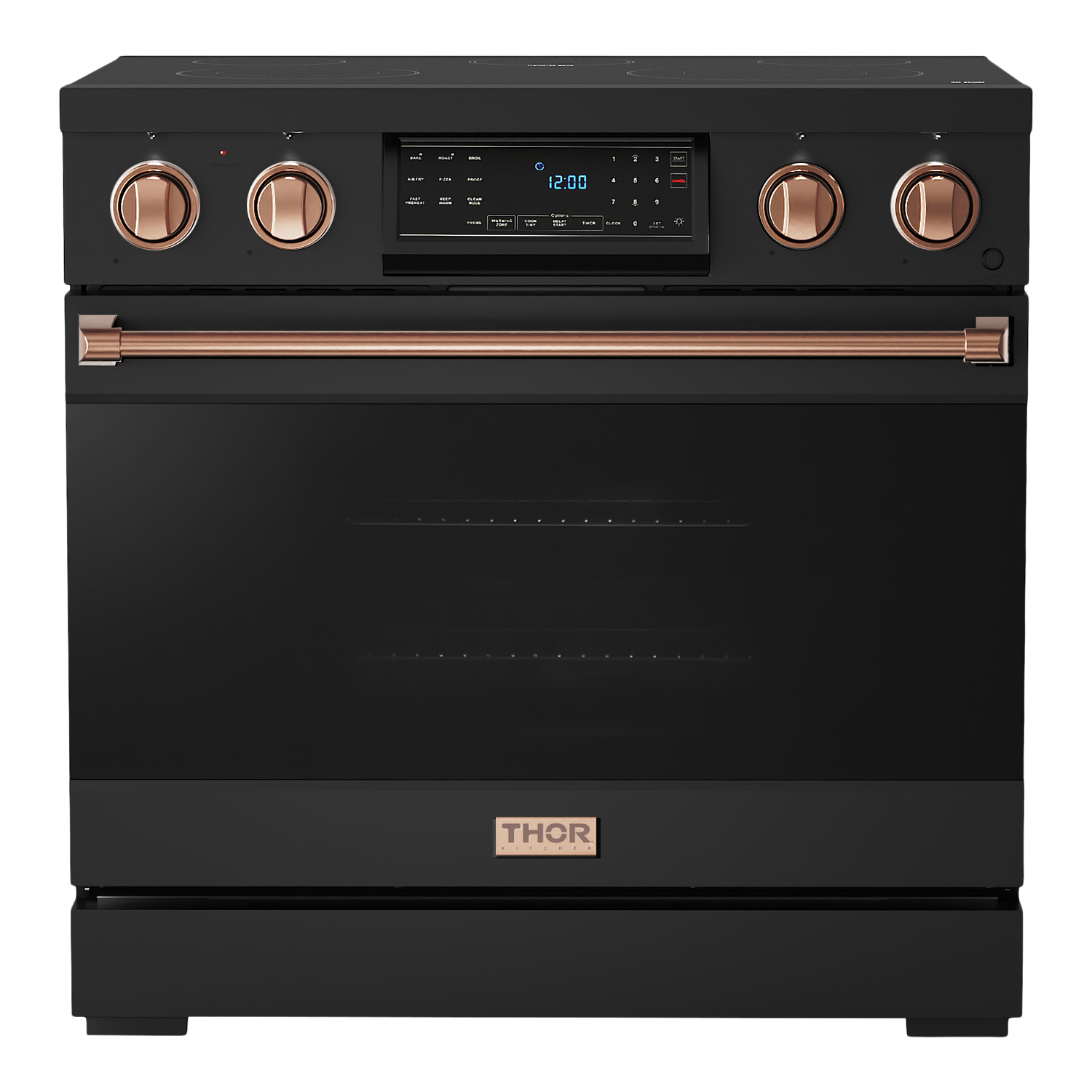 Gordon Ramsay by THOR Kitchen Package 36" Electric Range, 30" Refrig