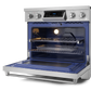 Gordon Ramsay by THOR Kitchen 36" 6.0 cu. ft. Professional Electric Range with Tilt Panel Touch Control, Self-Clean and Air Fry in Stainless Steel, RSE36