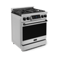 Gordon Ramsay by THOR Kitchen 30" 4.55 cu. ft. Professional Propane Gas Range with Tilt Panel Touch Control and Self-Clean in Stainless Steel with Black Accents, RSG30LP-BLK