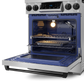 Gordon Ramsay by THOR Kitchen 30" 4.55 cu. ft. Professional Propane Gas Range with Tilt Panel Touch Control and Self-Clean in Stainless Steel with Black Accents, RSG30LP-BLK