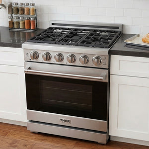 Gordon Ramsay by THOR Kitchen 30" 4.55 cu. ft. Gas Range in Stainless Steel, RSG30P