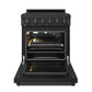 Gordon Ramsay by THOR Kitchen 30" 4.55 cu. ft. Gas Range in Black, RSG30PB