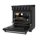 Gordon Ramsay by THOR Kitchen 30" 4.55 cu. ft. Gas Range in Black, RSG30PB