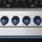 Gordon Ramsay by THOR Kitchen 30" 4.55 cu. ft. Gas Range in Stainless Steel with Blue Accents, RSG30P-BLU