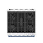 Gordon Ramsay by THOR Kitchen 30" 4.55 cu. ft. Gas Range in Stainless Steel with Blue Accents, RSG30P-BLU