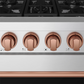 Gordon Ramsay by THOR Kitchen 30" 4.55 cu. ft. Gas Range in Stainless Steel with Rose Gold Accents, RSG30P-RSG