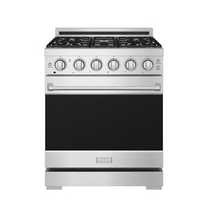 Gordon Ramsay by THOR Kitchen 30" 4.55 cu. ft. Propane Gas Range in Stainless Steel RSG30PLP