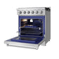 Gordon Ramsay by THOR Kitchen 30" 4.55 cu. ft. Propane Gas Range in Stainless Steel RSG30PLP