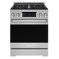 Gordon Ramsay by THOR Kitchen 30" 4.55 cu. ft. Professional Propane Gas Range with Tilt Panel Touch Control and Self-Clean in Stainless Steel, RSG30LP