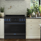 Gordon Ramsay by THOR Kitchen 36" 6.0 cu. ft. Professional Natural Gas Range with Tilt Panel Touch Control, Self-Clean and Air Fry in Matte Black with Navy Blue Accents, RSG36B-BLU