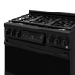 Gordon Ramsay by THOR Kitchen 36" 6.0 cu. ft. Professional Natural Gas Range with Tilt Panel Touch Control, Self-Clean and Air Fry in Matte Black, RSG36B