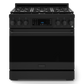 Gordon Ramsay by THOR Kitchen 36" 6.0 cu. ft. Professional Natural Gas Range with Tilt Panel Touch Control, Self-Clean and Air Fry in Matte Black, RSG36B
