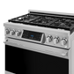 Gordon Ramsay by THOR Kitchen 36" 6.0 cu. ft. Professional Propane Gas Range with Tilt Panel Touch Control, Self-Clean and Air Fry in Stainless Steel, RSG36LP