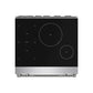 Gordon Ramsay by THOR Kitchen 30" 4.55 cu. ft. Professional Smooth Glass Top Induction Range with Tilt Panel Touch Control, Self-Clean and Air Fry in Stainless Steel, RSI30