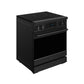 Gordon Ramsay by THOR Kitchen 30" Induction Range in Black Matte, RSI30B