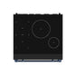 Gordon Ramsay by THOR Kitchen 30" Induction Range in Black Matte with Blue Accents, RSI30B-BLU