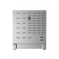 Gordon Ramsay by THOR Kitchen 30" Induction Range in Stainless Steel with Bronze Accents, RSI30-BRZ