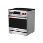 Gordon Ramsay by THOR Kitchen 30" Induction Range in Stainless Steel with Rose Gold Accents, RSI30-RSG