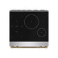 Gordon Ramsay by THOR Kitchen 30" Induction Range in Stainless Steel with Bronze Accents, RSI30-BRZ