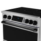 Gordon Ramsay by THOR Kitchen 36" Induction Range in Stainless Steel with Black Accents, RSI36-BLK