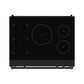 Gordon Ramsay by THOR Kitchen 36" Induction Range in Black, Self-Clean and Air Fry, RSI36B
