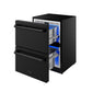 Gordon Ramsay by THOR Kitchen 24" Undercounter Freezer Drawer in Black Matte, RZ24UB