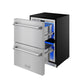 Gordon Ramsay by THOR Kitchen 24" Undercounter Freezer Drawer in Stainless Steel, RZ24U