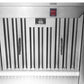 FORNO Savona 36" 1,200 CFM Wall Mount Range Hood with Back Splash and Baffle Filters, FRHWM5029-36