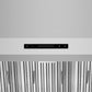 FORNO Savona 36" 1,200 CFM Wall Mount Range Hood with Back Splash and Baffle Filters, FRHWM5029-36