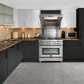FORNO Savona 36" 1,200 CFM Wall Mount Range Hood with Back Splash and Baffle Filters, FRHWM5029-36