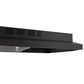 FORNO Cappa 30" 200 CFM Compact Under Cabinet Convertible Range Hood in Black, FRHUC5200-30BLK