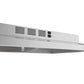 FORNO Cappa 30" 200 CFM Compact Under Cabinet Convertible Range Hood in Stainless Steel, FRHUC5200-30