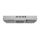 FORNO Cappa 30" 200 CFM Compact Under Cabinet Convertible Range Hood in Stainless Steel, FRHUC5200-30
