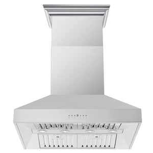 FORNO Orvieto 36" 1,200 CFM Wall Mount Range Hood in Stainless Steel, FRHWM5094-36
