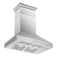 FORNO Orvieto 36" 1,200 CFM Wall Mount Range Hood in Stainless Steel, FRHWM5094-36