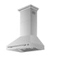 FORNO Aria 30" 600 CFM Convertible Wall Mount Range Hood in Stainless Steel, FRHWM5095-30