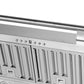 FORNO Aria 30" 600 CFM Convertible Wall Mount Range Hood in Stainless Steel, FRHWM5095-30