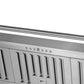 FORNO Aria 48" 1200 CFM Convertible Wall Mount Range Hood in Stainless Steel, FRHWM5095-48