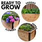 18″ x 18″ Planter Box - 24" TALL