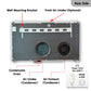 Pioneer all-in-one console heat pump rear and side view