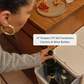 Caraway 45L 2-Drawer Recycling Bin in Cream