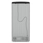 FORNO Espresso Luigi 33" 18 cu. ft. French Door Refrigerator in Black with Antique Brass Handles, FFFFD1791-33BLK