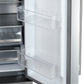 FORNO Aosta 36" 22.4 cu. ft. Refrigerator with External Water Dispenser, Automatic Ice Maker, FFFFD1866-36SB