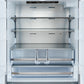 FORNO Aosta 36" 22.4 cu. ft. Refrigerator with External Water Dispenser, Automatic Ice Maker, FFFFD1866-36SB