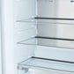 FORNO Maderno 60" 27.2 cu.ft. Convertible Refrigerator and Freezer with Grill Trim Kit in White with Antique Brass Handles, FFFFD1722-60SG-WHT