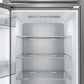 FORNO Maderno 28" 13.6 cu. ft. Left Swing Convertible Refrigerator/ Freezer with Modern Trim Kit, FFFFD1722-32LS
